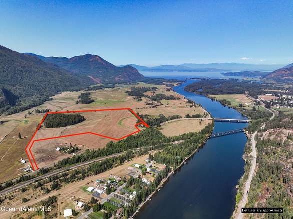 102 Acres of Agricultural Land for Sale in Clark Fork, Idaho