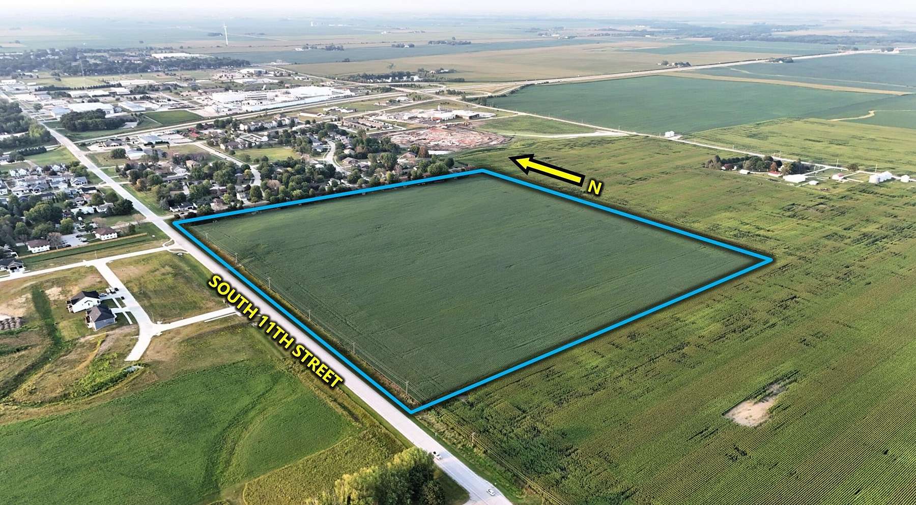 40 Acres of Land for Sale in Nevada, Iowa