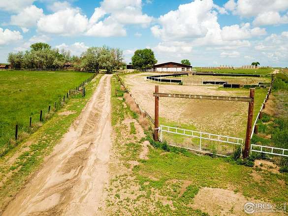 48.6 Acres of Agricultural Land with Home for Sale in Kersey, Colorado