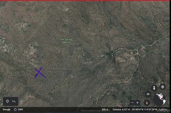 10 Acres of Recreational Land for Sale in Meadview, Arizona