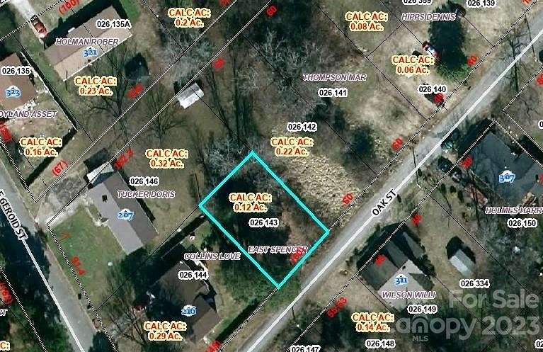 0.12 Acres of Residential Land for Sale in East Spencer, North Carolina