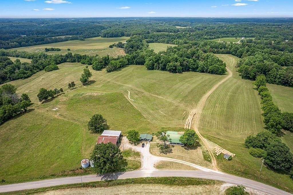90.8 Acres of Agricultural Land with Home for Sale in Sparta, Tennessee