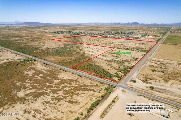 119 Acres of Land for Sale in Casa Grande, Arizona