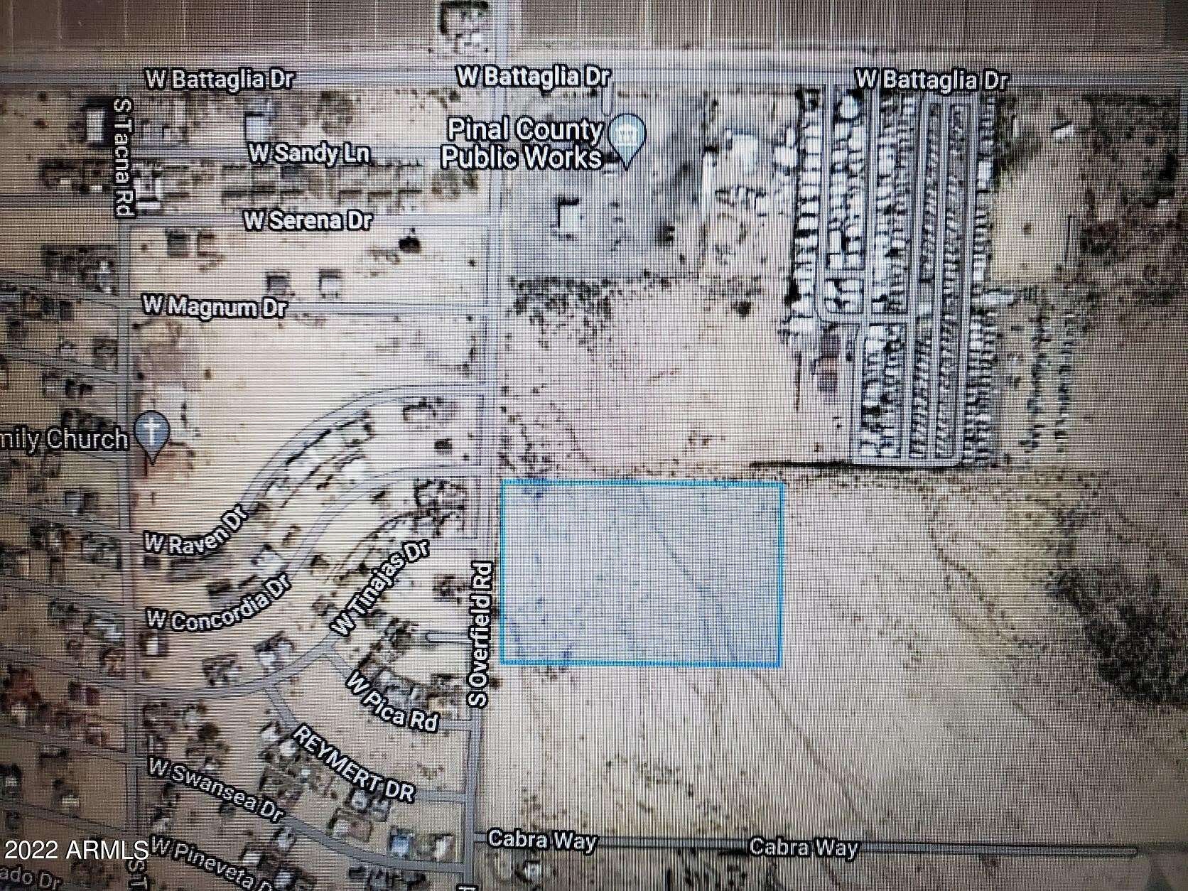 13.93 Acres of Land for Sale in Arizona City, Arizona