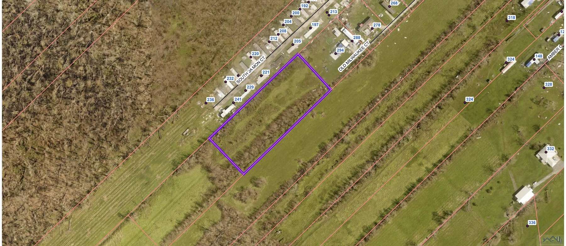 2.59 Acres of Residential Land for Sale in Bourg, Louisiana