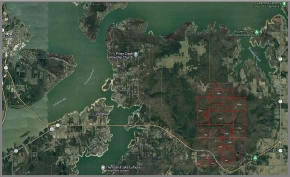 25 Acres of Land for Sale in Stigler, Oklahoma