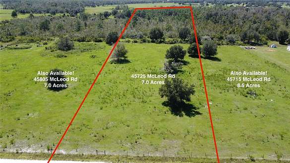 7 Acres of Agricultural Land for Sale in Myakka City, Florida