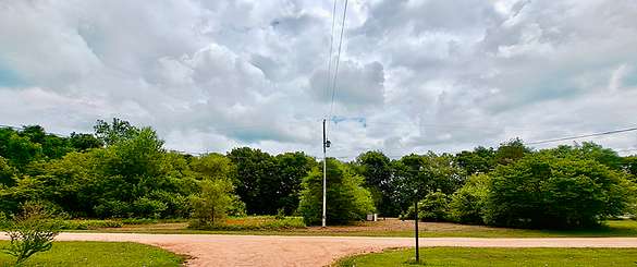 View of entire lot from cross street