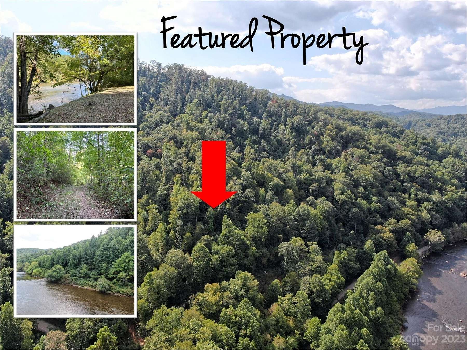 27.2 Acres of Land for Sale in Whittier, North Carolina