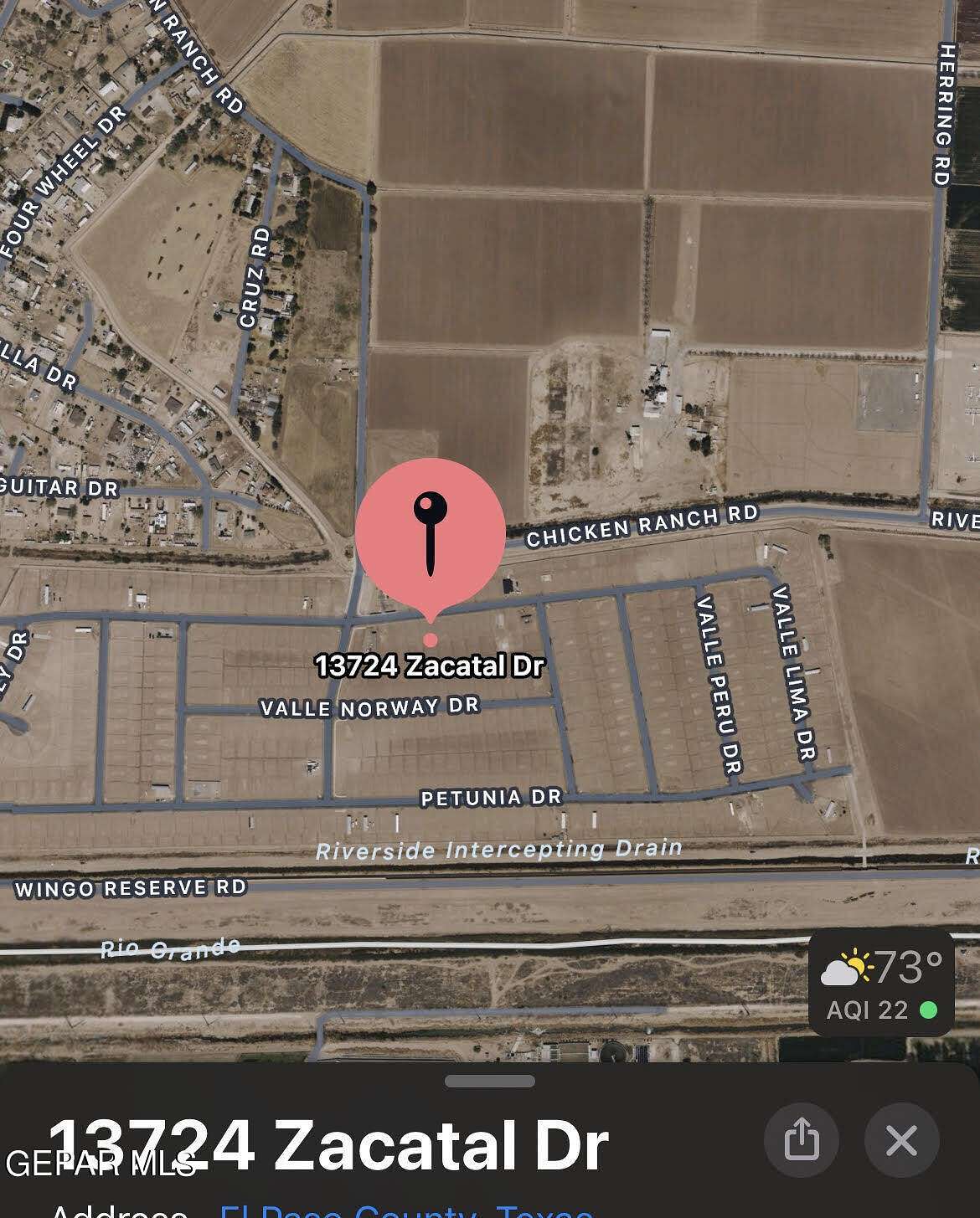 0.26 Acres of Residential Land for Sale in San Elizario, Texas