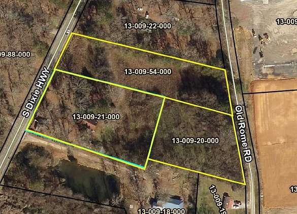 4.3 Acres of Improved Commercial Land for Sale in Dalton, Georgia
