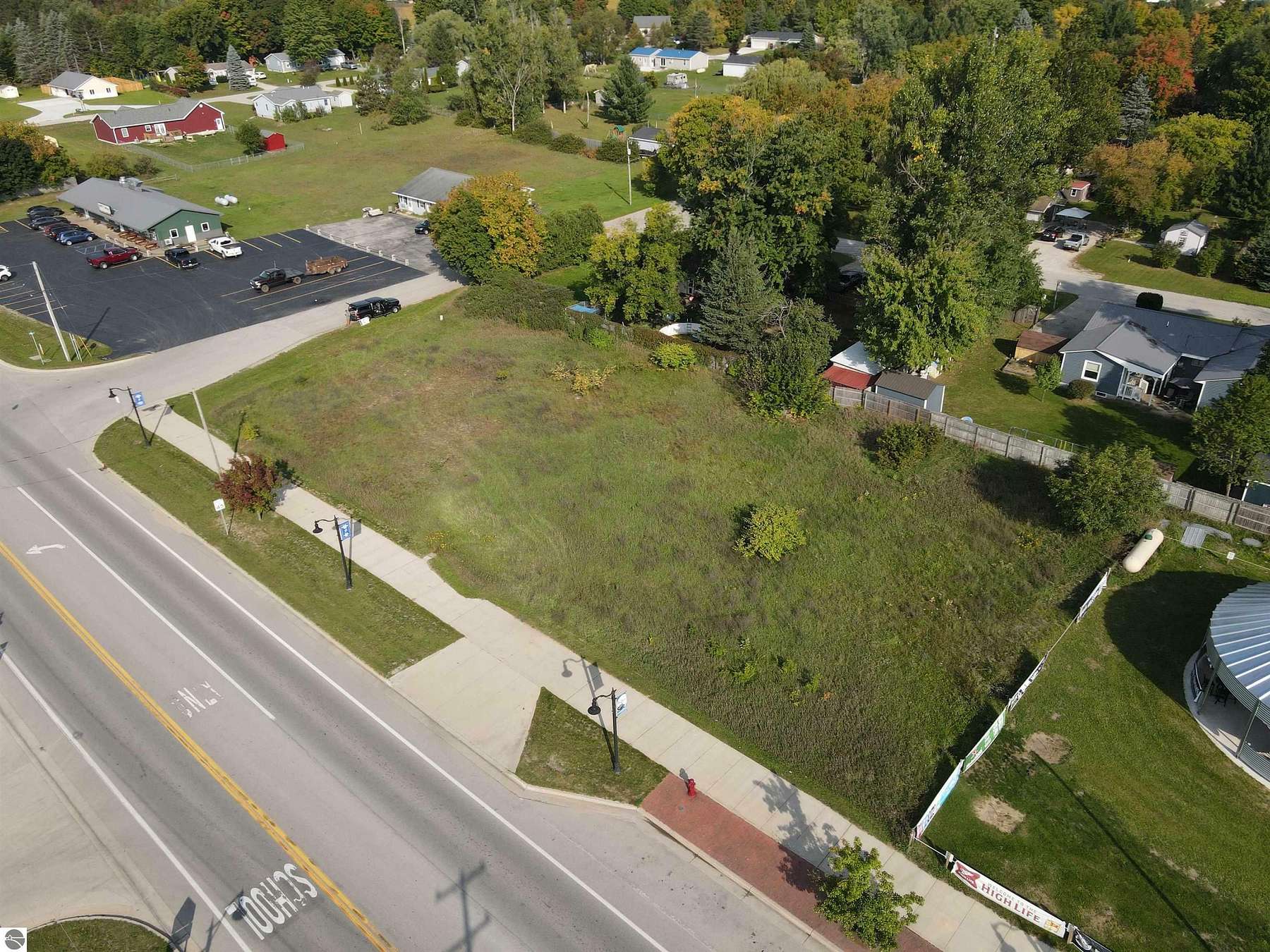 0.85 Acres of Mixed-Use Land for Sale in Buckley, Michigan
