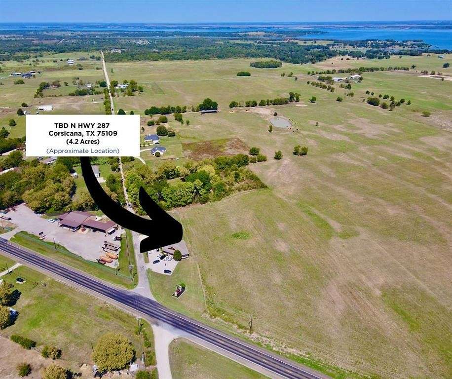 4.2 Acres of Commercial Land for Sale in Corsicana, Texas