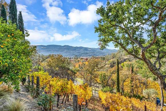 120 Acres of Agricultural Land with Home for Sale in Calistoga, California