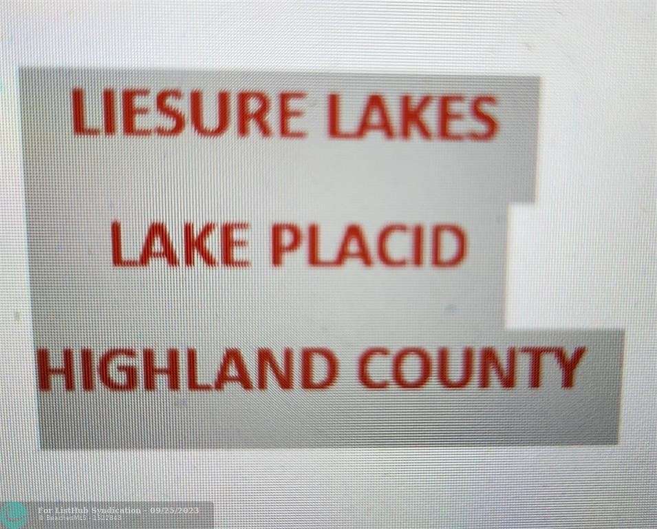 0.46 Acres of Residential Land for Sale in Lake Placid, Florida