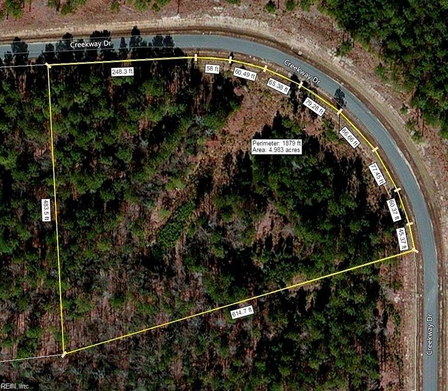 5 Acres of Residential Land for Sale in Smithfield, Virginia