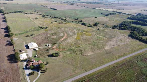 106 Acres of Agricultural Land with Home for Sale in Garber, Oklahoma