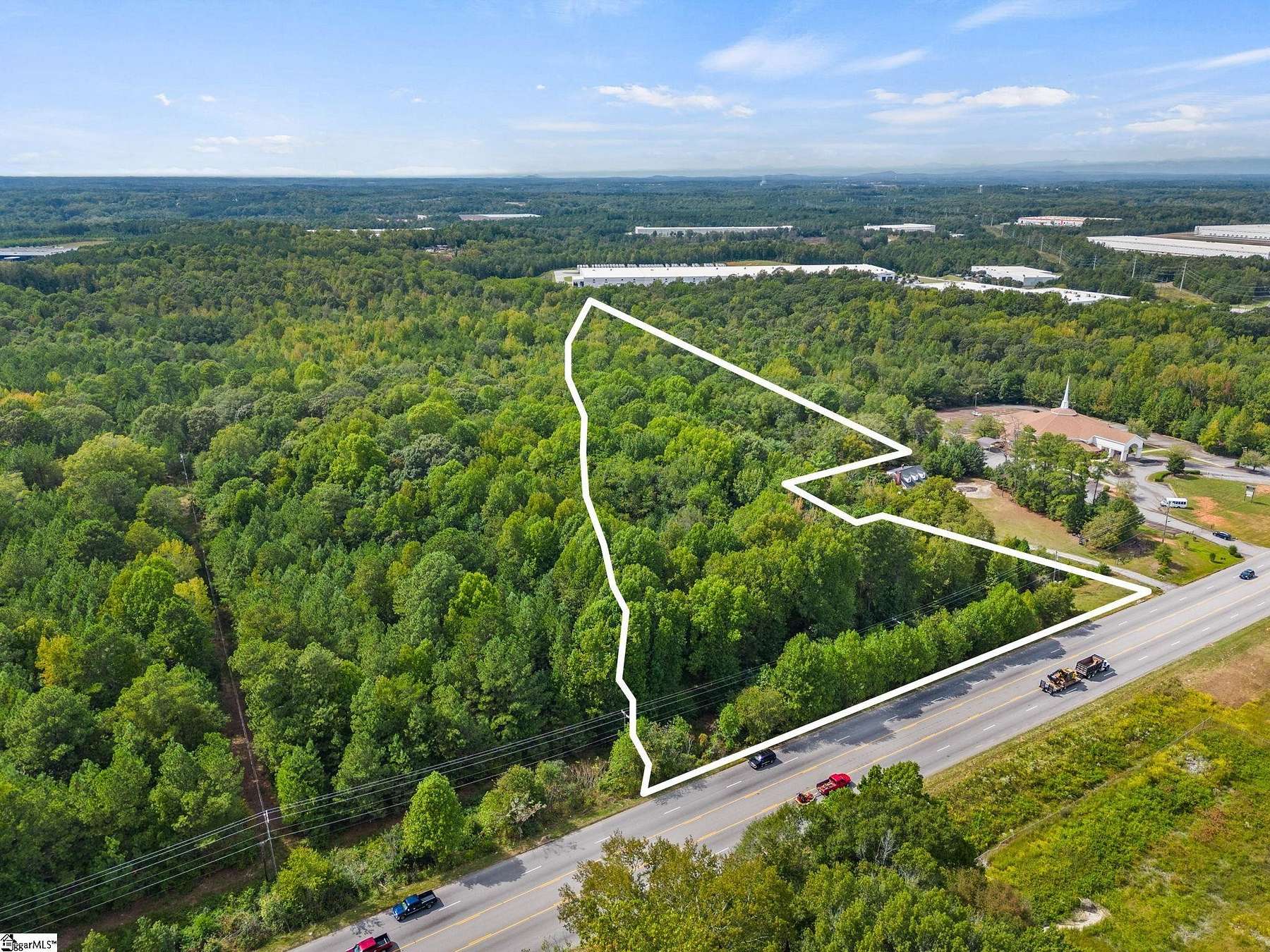6 Acres of Commercial Land for Sale in Piedmont, South Carolina
