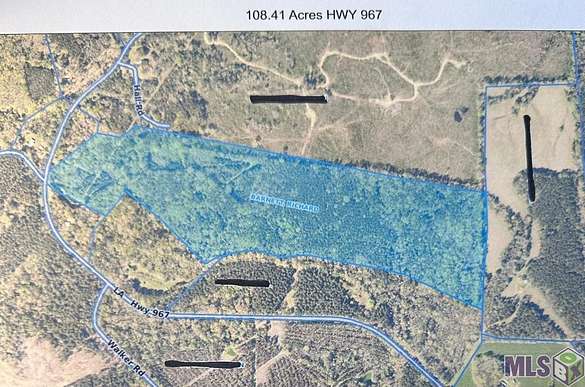 108 Acres of Recreational Land for Sale in St. Francisville, Louisiana
