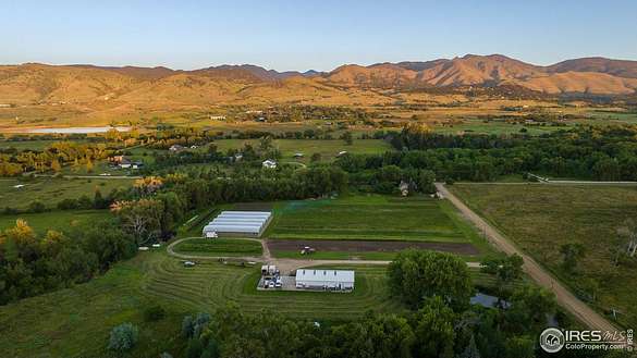 9.8 Acres of Land with Home for Sale in Longmont, Colorado