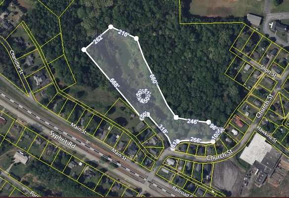 5.9 Acres of Residential Land for Sale in Wellford, South Carolina