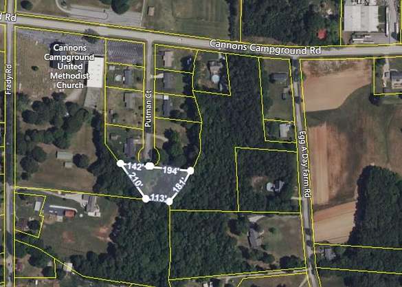 0.82 Acres of Residential Land for Sale in Spartanburg, South Carolina