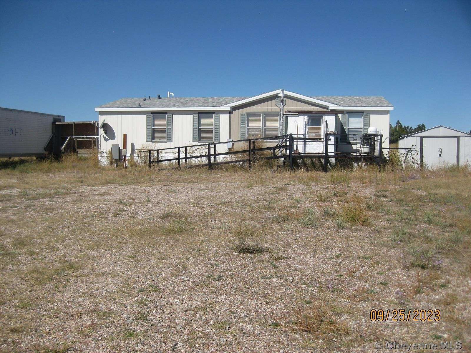 5 Acres of Residential Land with Home for Sale in Burns, Wyoming