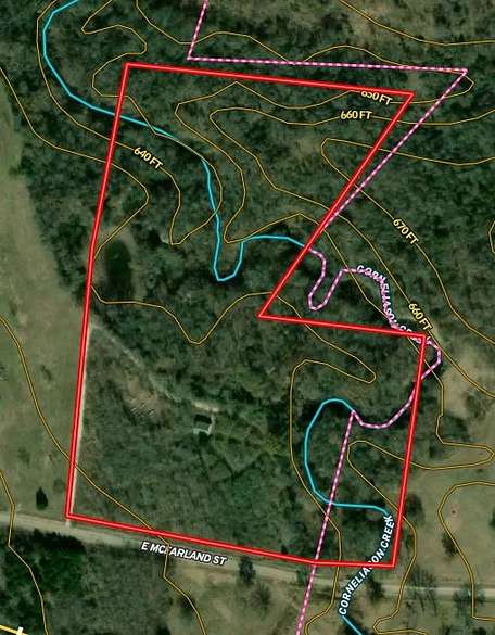 14 Acres of Recreational Land & Farm for Sale in Bells, Texas