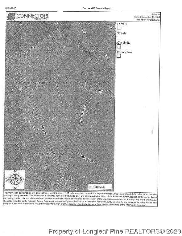 7.12 Acres of Commercial Land for Sale in Pembroke, North Carolina