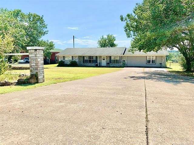 2 Acres of Residential Land with Home for Sale in Stigler, Oklahoma