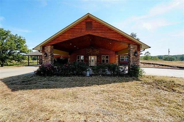 93 Acres of Land with Home for Sale in Hulbert, Oklahoma