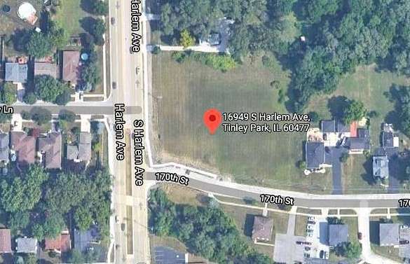 0.47 Acres of Commercial Land for Sale in Tinley Park, Illinois