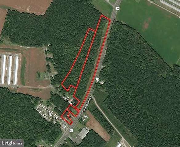 25.6 Acres of Land for Sale in Bloxom, Virginia