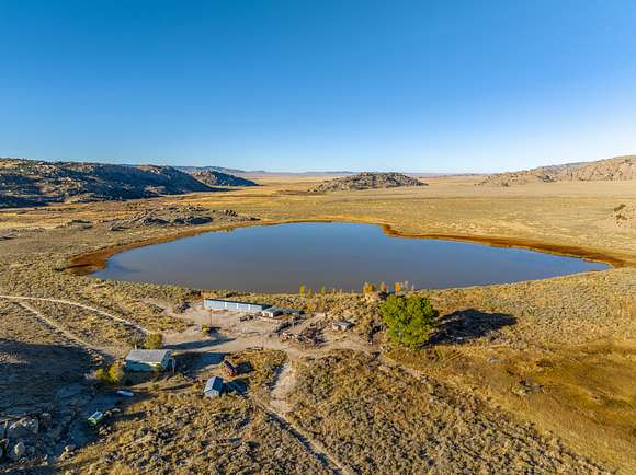 1,282 Acres of Improved Recreational Land for Sale in Jeffrey City, Wyoming