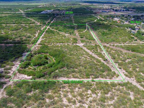 19.2 Acres of Recreational Land & Farm for Sale in Ben Bolt, Texas