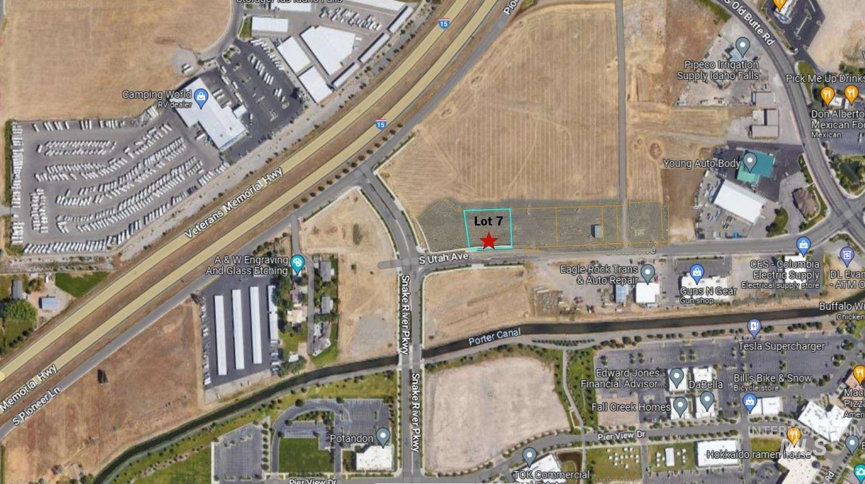 0.85 Acres of Commercial Land for Sale in Idaho Falls, Idaho