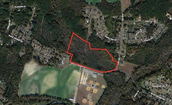 30.51 Acres of Recreational Land for Sale in Pikeville, North Carolina