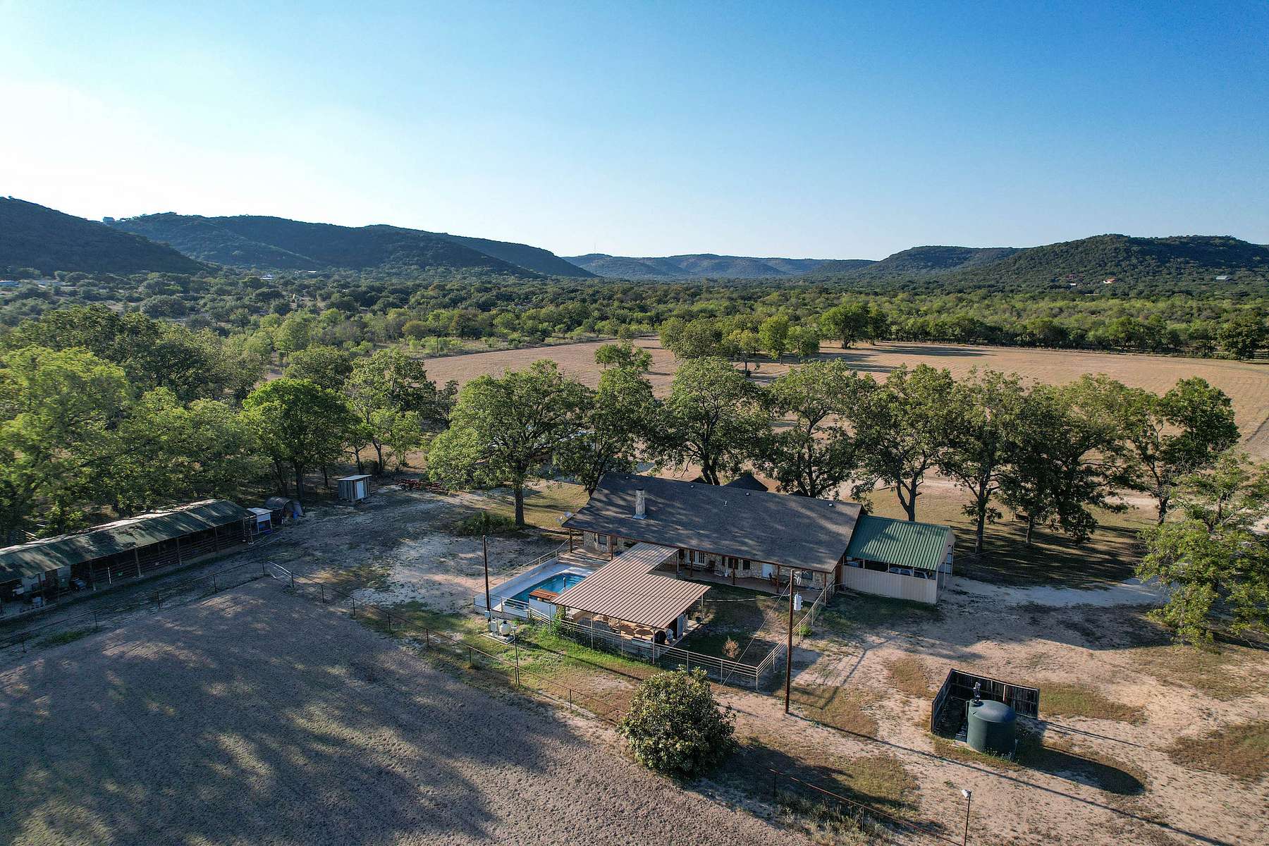 23.8 Acres of Land with Home for Sale in Concan, Texas