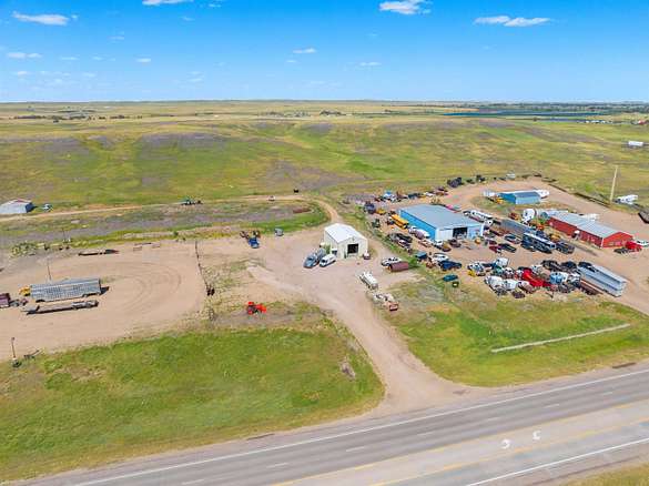 18.1 Acres of Improved Commercial Land for Sale in Belle Fourche, South Dakota