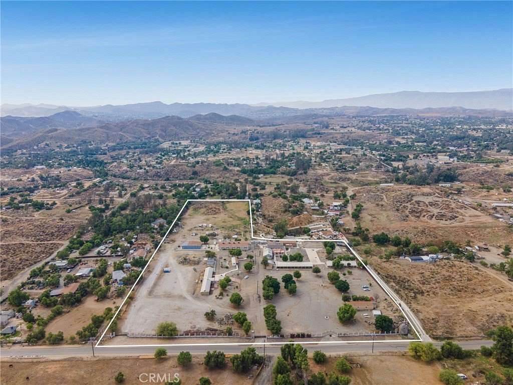 13.9 Acres of Improved Mixed-Use Land for Sale in Perris, California