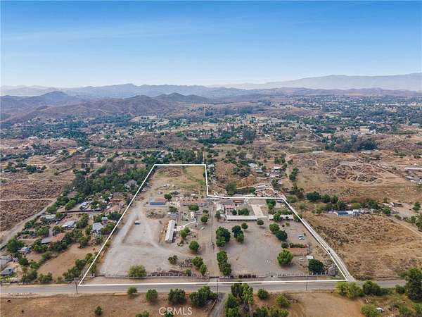 13.9 Acres of Improved Mixed-Use Land for Sale in Perris, California