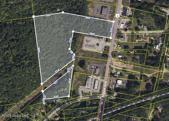 11.8 Acres of Commercial Land for Sale in Wilton, New York