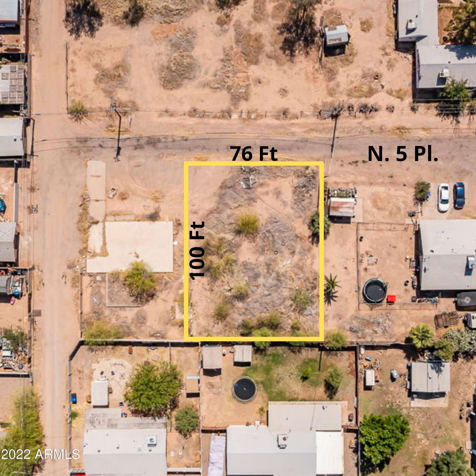 0.18 Acres of Residential Land for Sale in Coolidge, Arizona