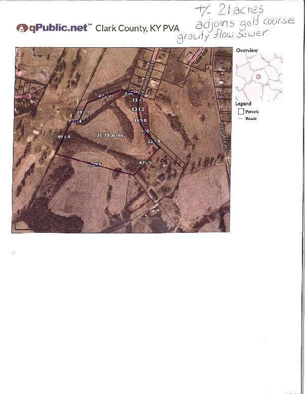 20.8 Acres of Land for Sale in Winchester, Kentucky