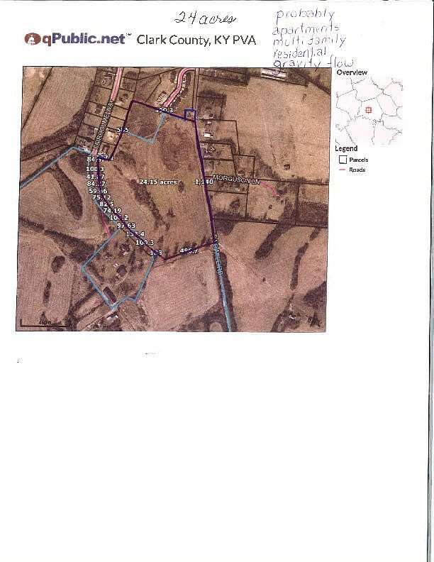 24.2 Acres of Land for Sale in Winchester, Kentucky