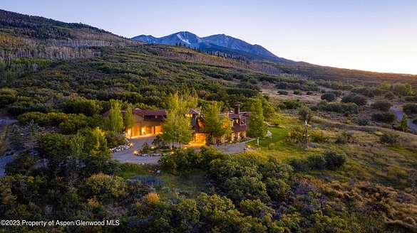 37.18 Acres of Land with Home for Sale in Basalt, Colorado
