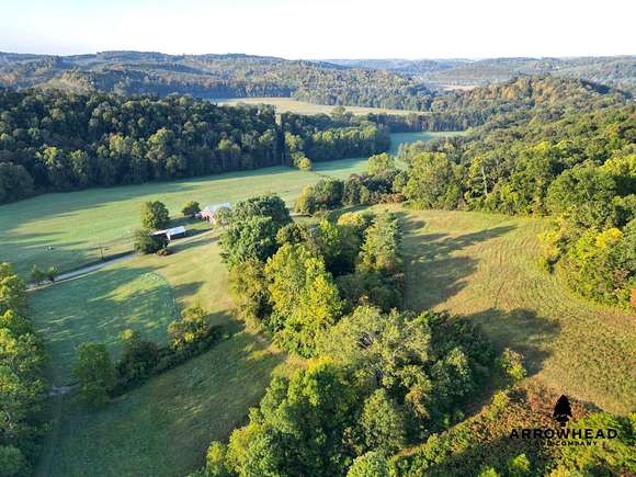 188 Acres of Land with Home for Sale in Minford, Ohio