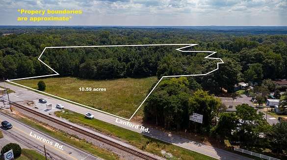 10.6 Acres of Mixed-Use Land for Sale in Woodruff, South Carolina