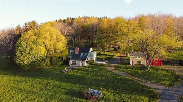46 Acres of Land with Home for Sale in Delaware Town, New York