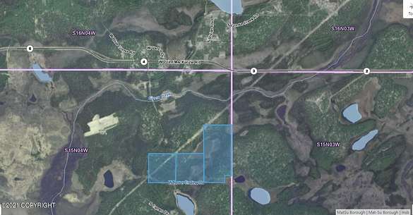 157 Acres of Land for Sale in Wasilla, Alaska
